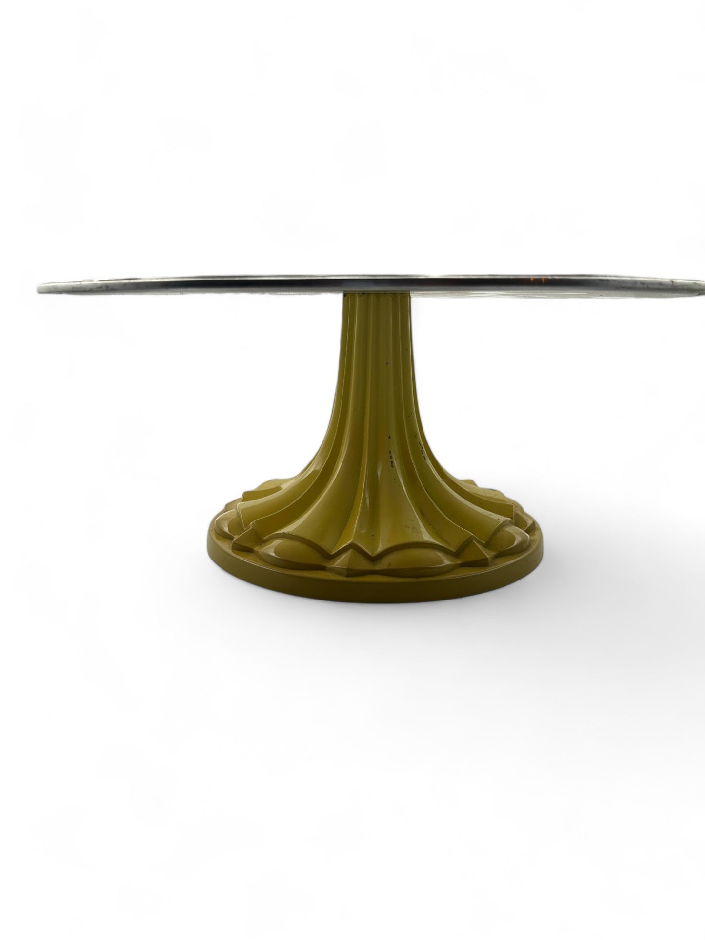 Aluminum Metal Bundt Cake Stand