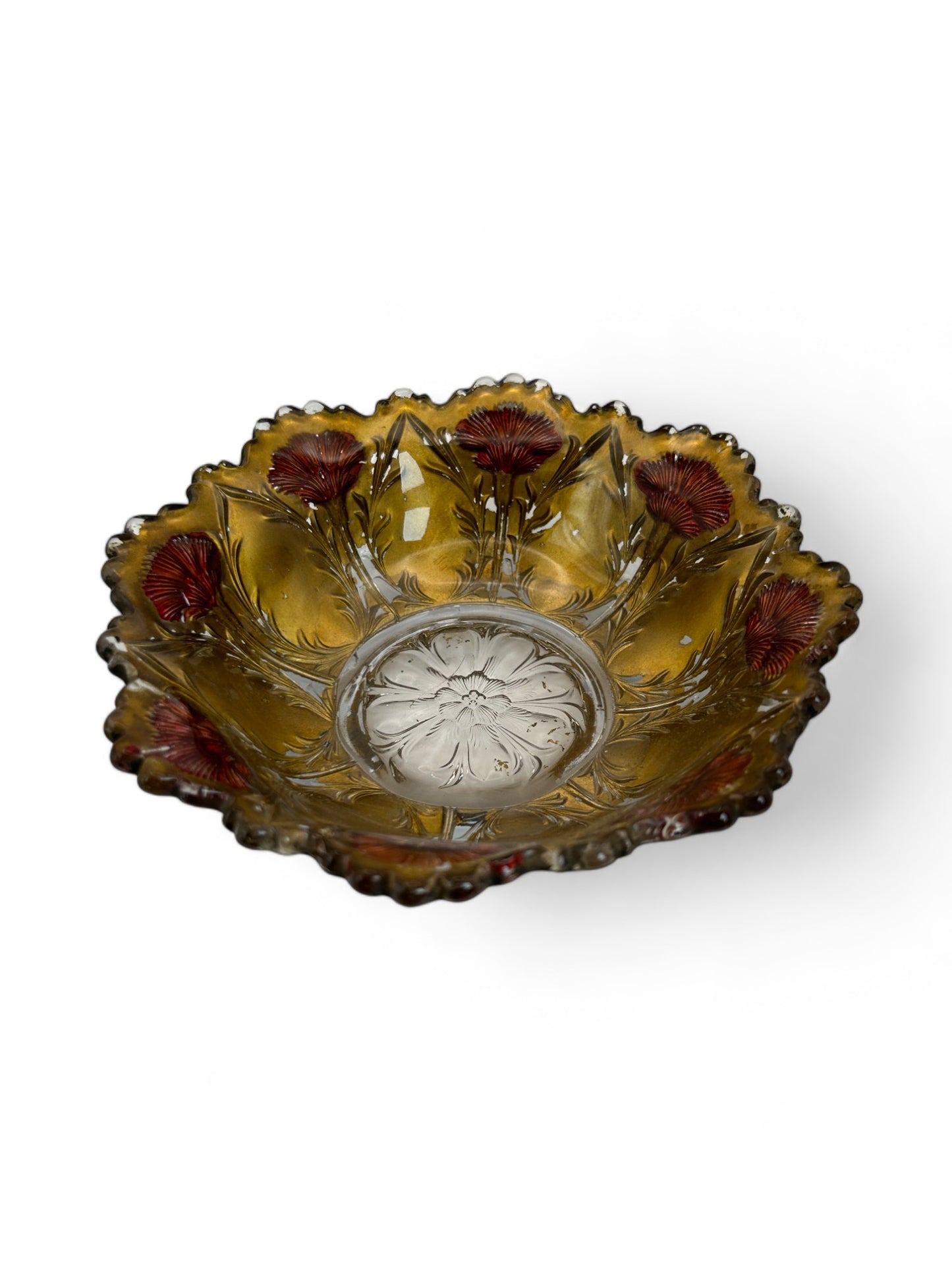  Goofus Glass Bowl