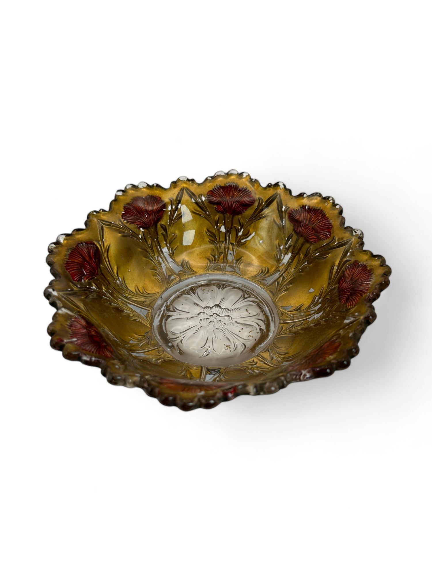  Goofus Glass Bowl