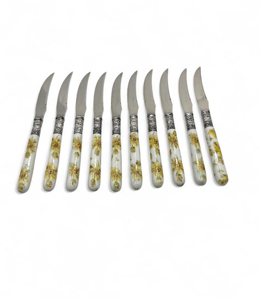 Antique Meriden Cutlery Fruit Knife Set (1855–1924)
