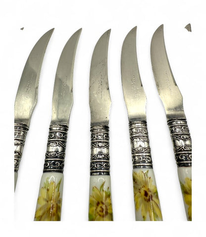 Antique Meriden Cutlery Fruit Knife Set (1855–1924)