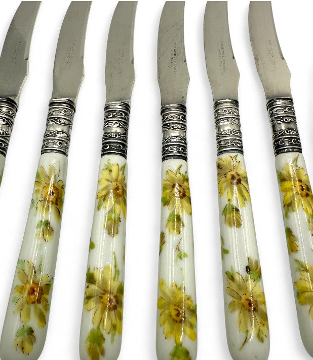 Antique Meriden Cutlery Fruit Knife Set (1855–1924)