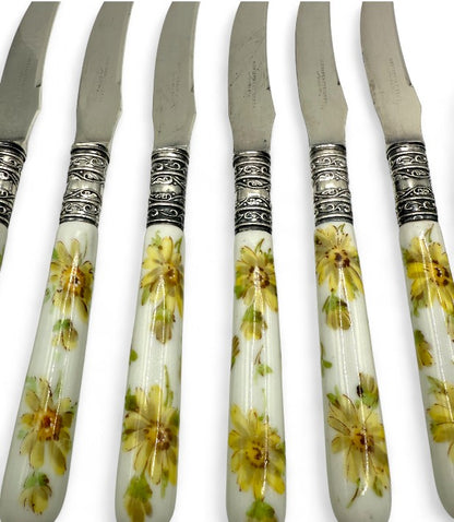 Antique Meriden Cutlery Fruit Knife Set (1855–1924)