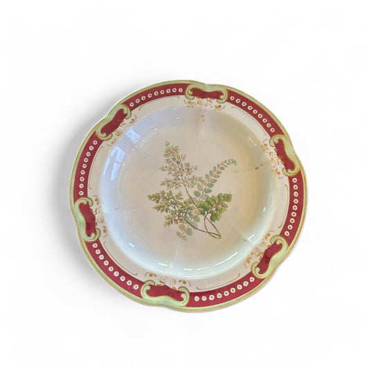 Antique Victorian Porcelain Cake Stand