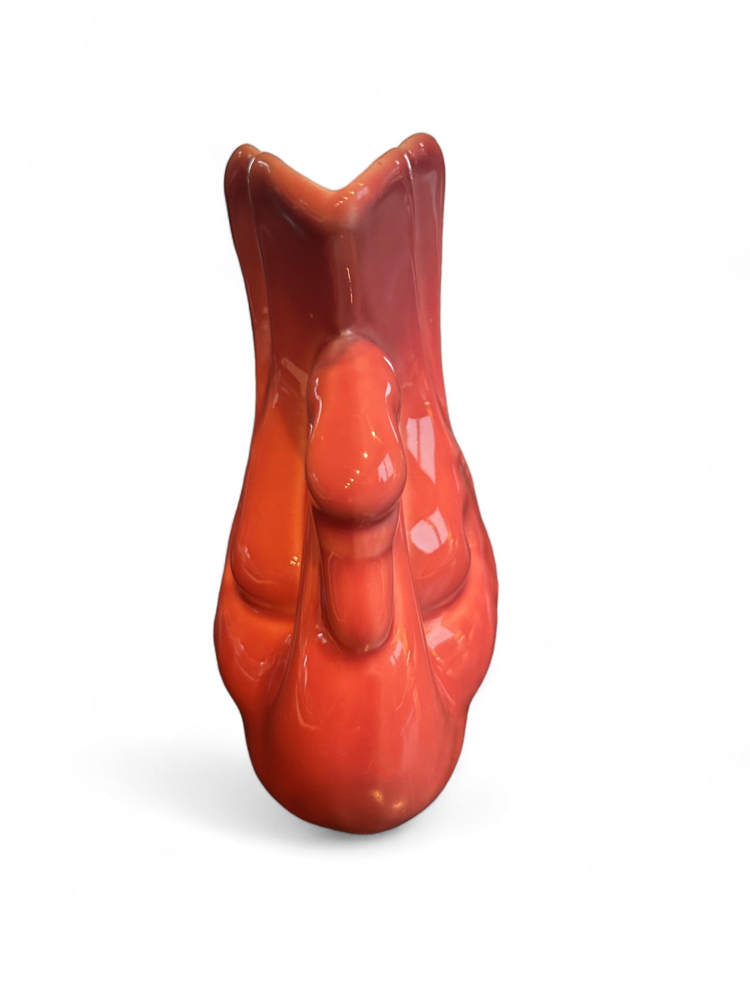 Alamo Pottery Mauve Swan Vase 
