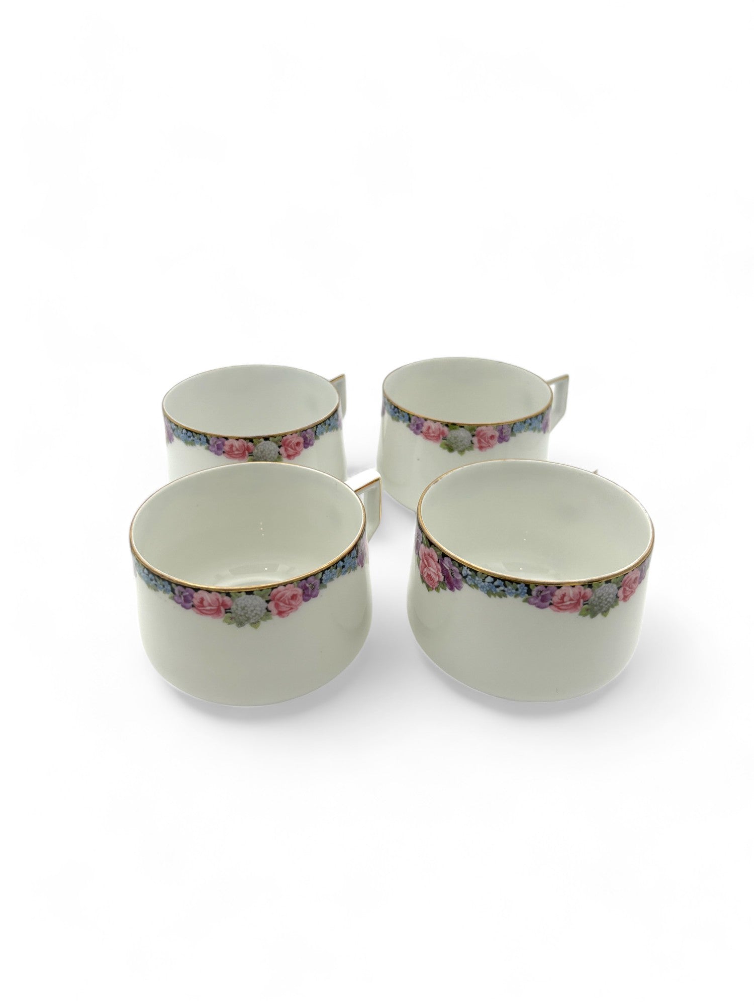 Bavarian Floral Tea Cups