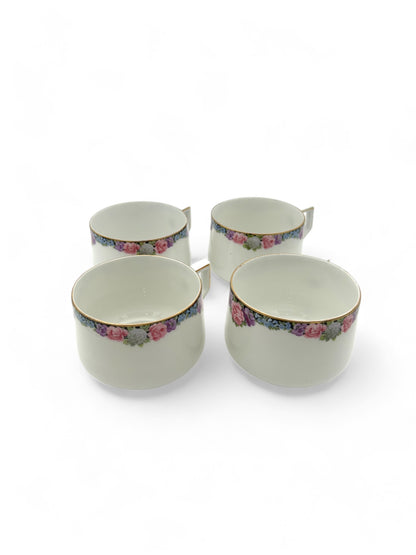 Bavarian Floral Tea Cups