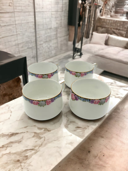 Bavarian Floral Tea Cups