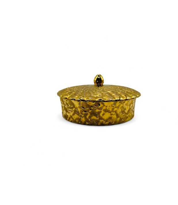 Vintage Dish with Lid Collectible Luxury Decor