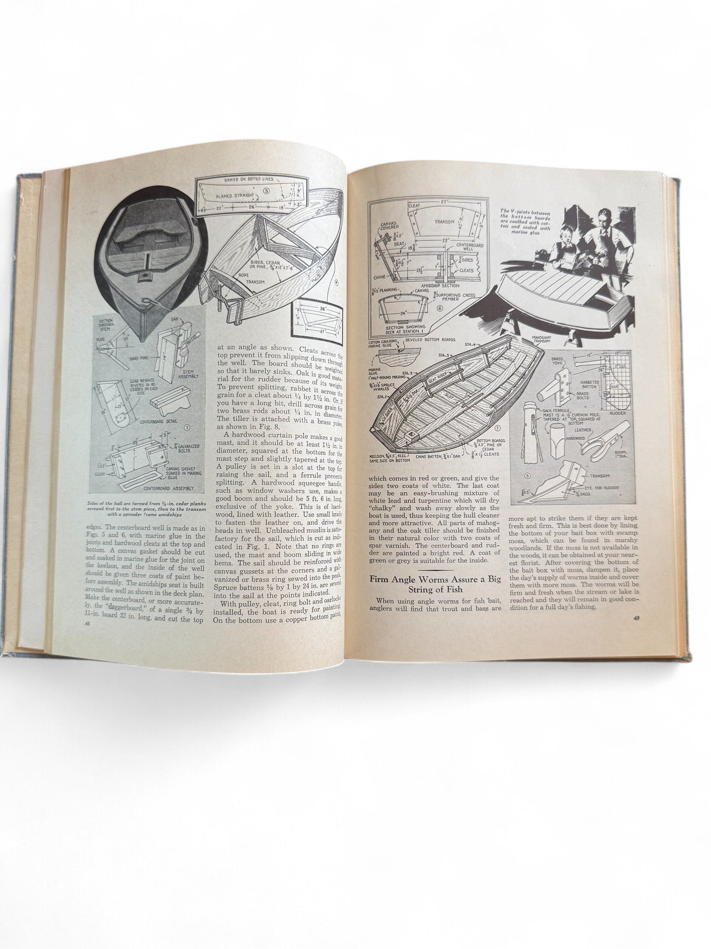 Build A Boat For Pleasure or Profit Vintage Book