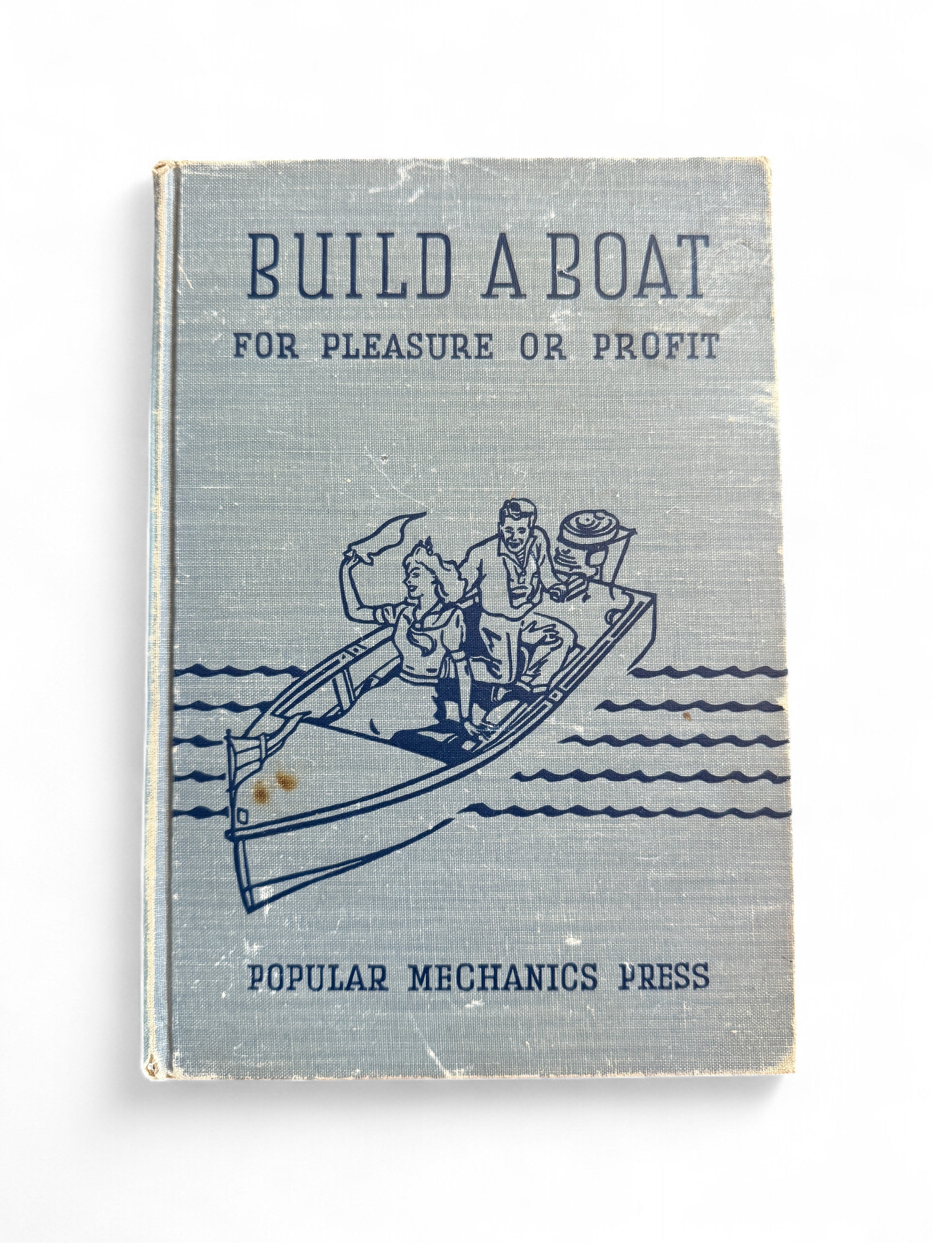 Build A Boat For Pleasure or Profit Vintage Book