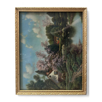 Charming Vintage Landscape Painting