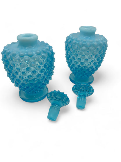 Elegant Vintage Hobnail Perfume Bottles