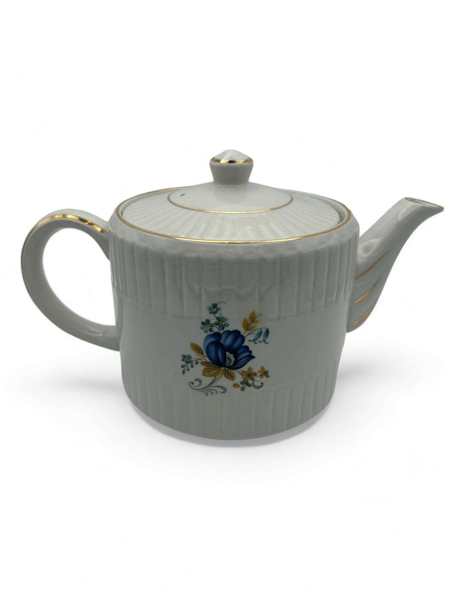 one Wood Son Blue Florals Teapot