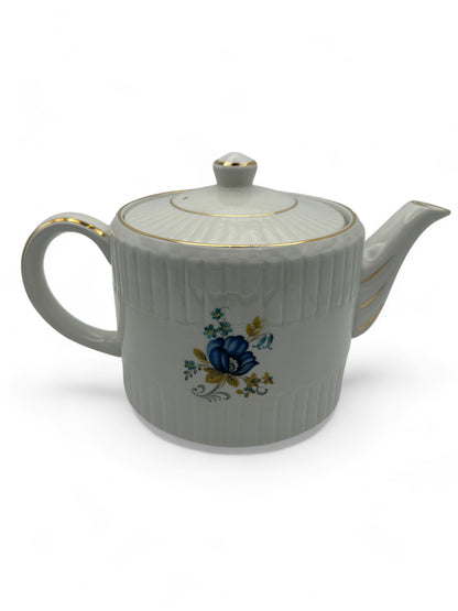 one Wood Son Blue Florals Teapot
