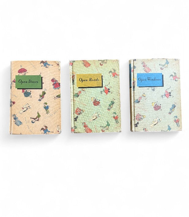 Golden Rule Series Set of Three Schoolbooks: Open Doors, Open Roads, and Open Windows, Vintage Books