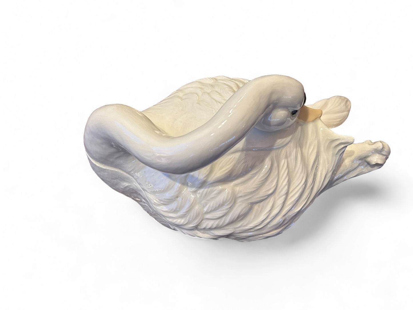 Swan Tureen With Feather Ladle