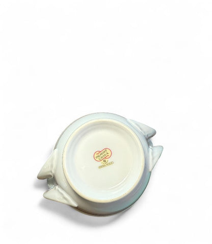 MCM Valmont China Royal Wheat & Moonlight Covered Sugar Bowl - Vintage Tableware