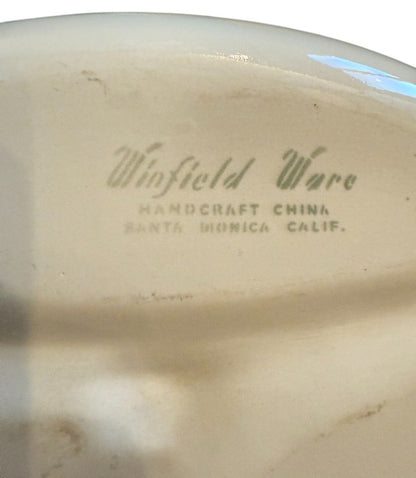 MCM Winfield Pottery Serving Tray Vintage Kitchen