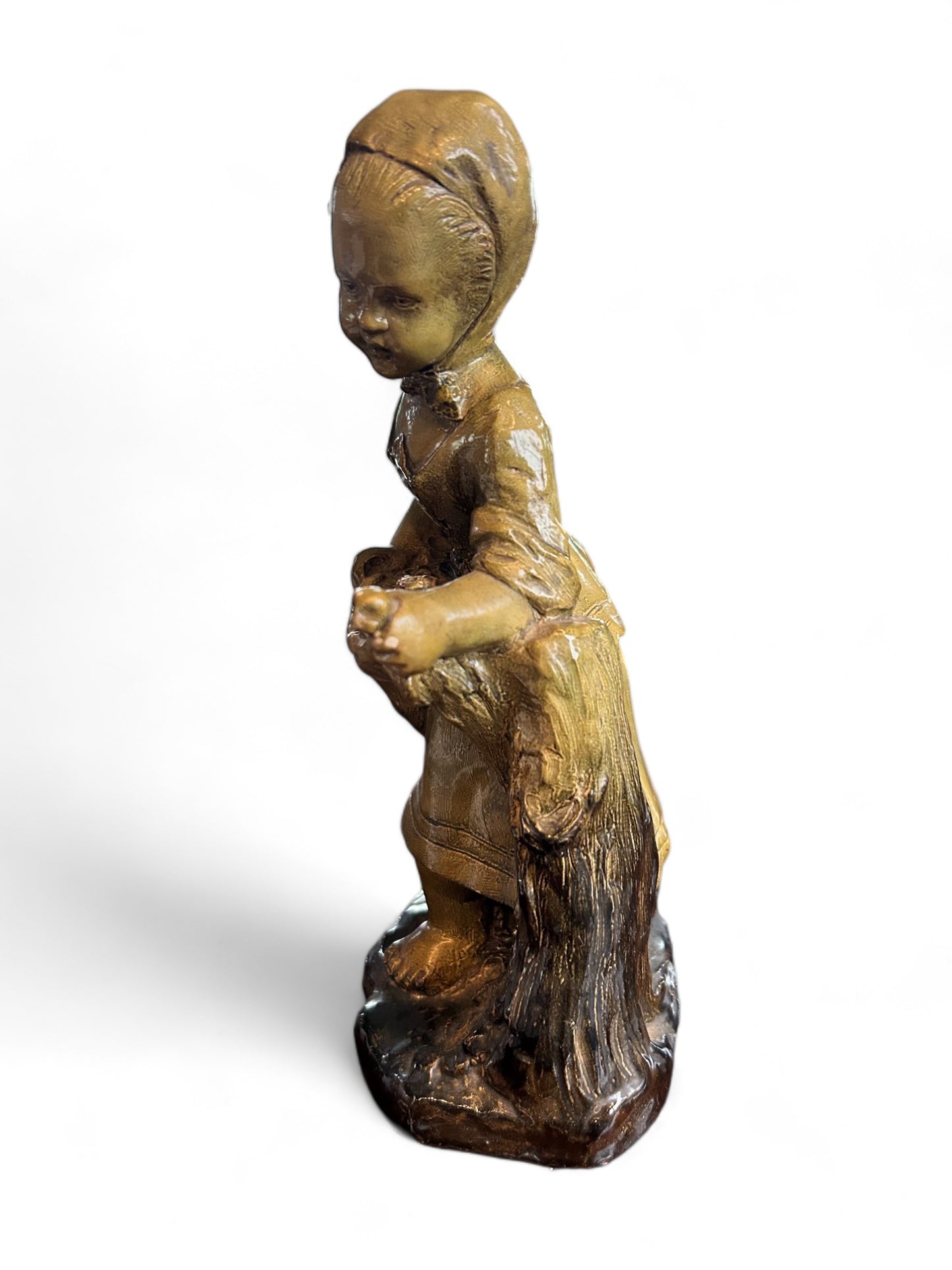  Borghese Green Victorian Statue