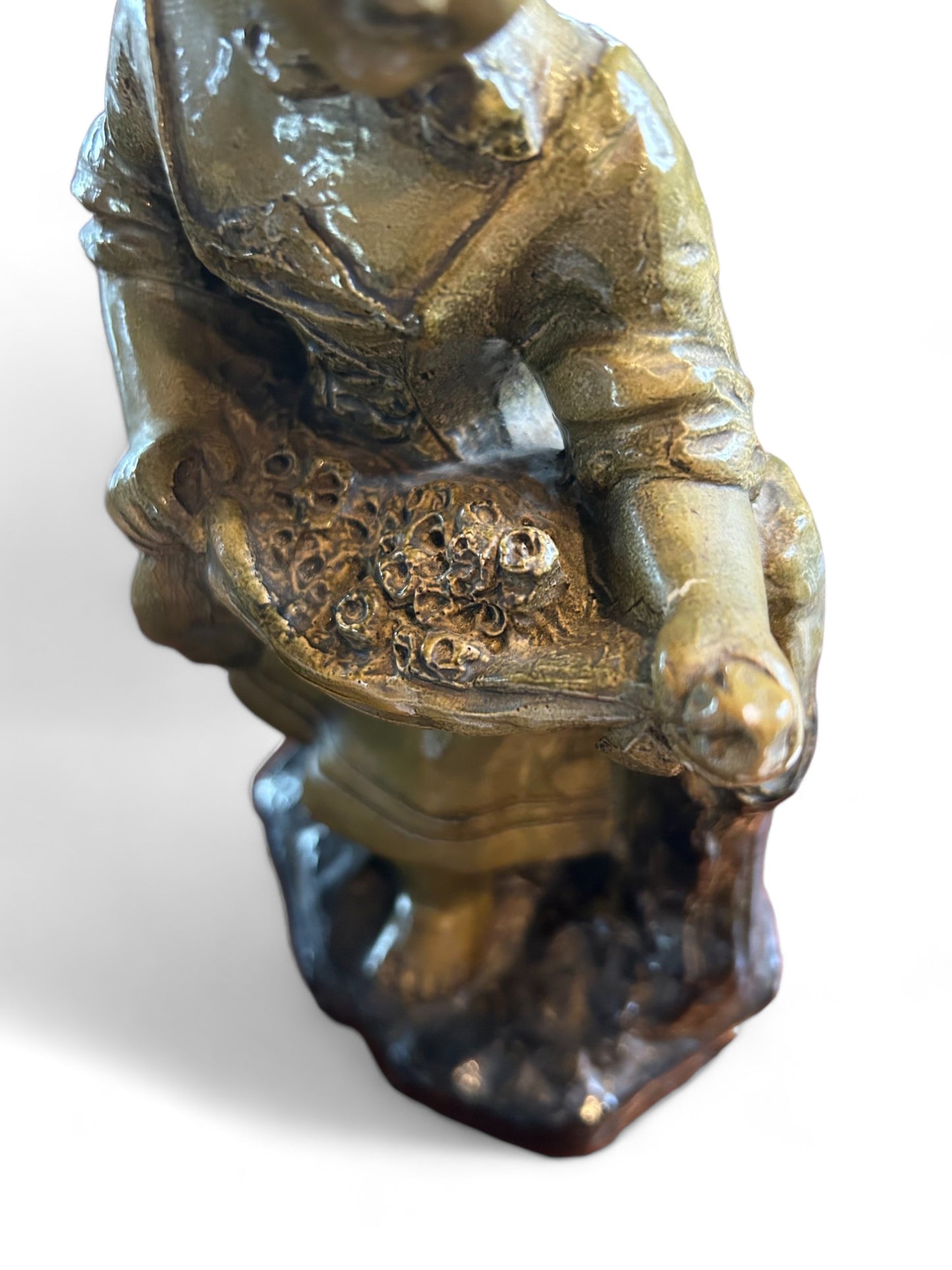 Borghese Green Victorian Statue