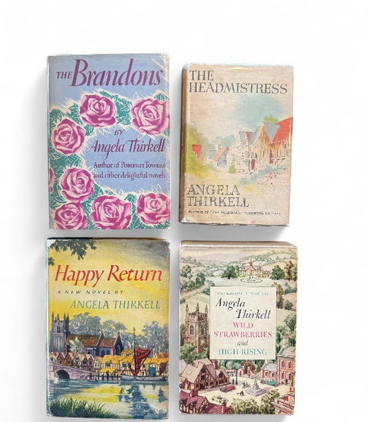 Set of 5 Vintage Books by Angela Thirkell - First Borzoi Editions