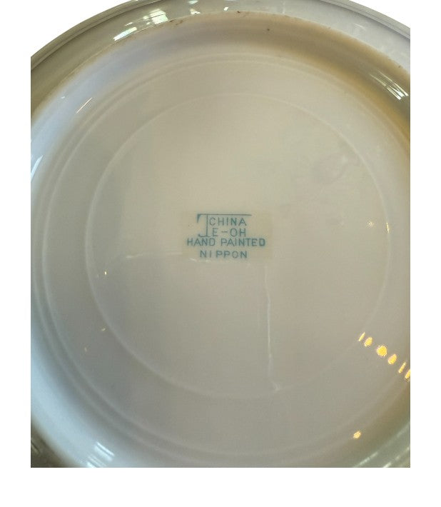 Set of 6 Vintage Hand-Painted Nippon China Plates – Grapes of Glam