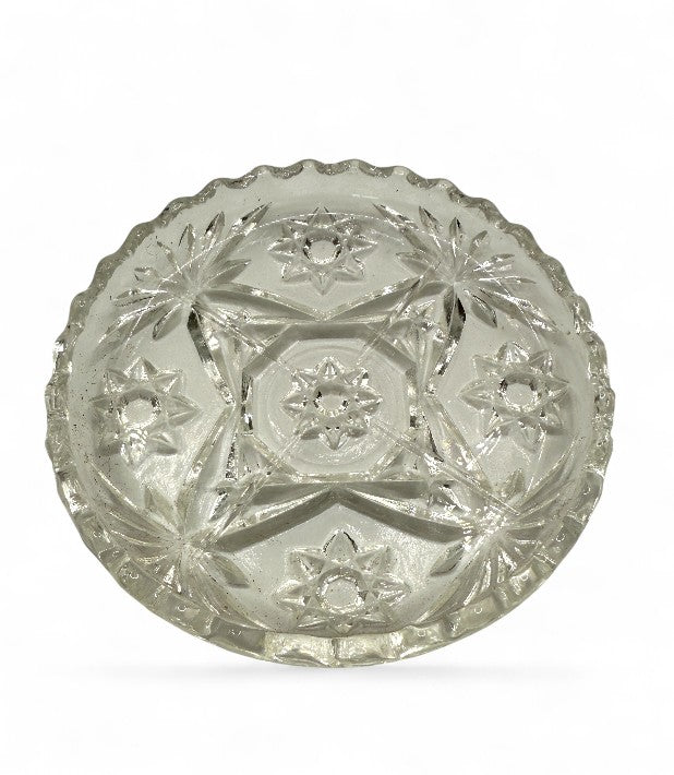 Vintage Anchor Hocking Glass Coasters Set of Six