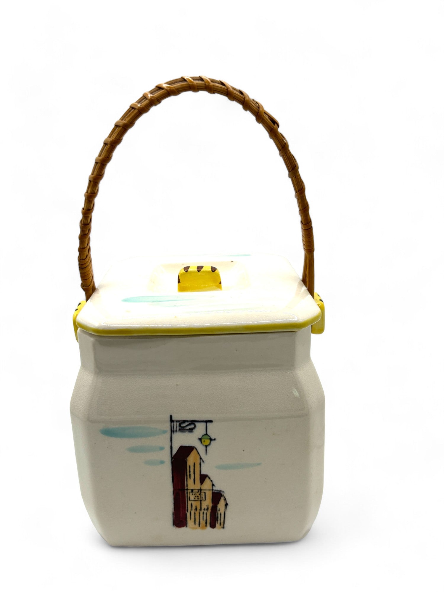 Japan Biscuit Jar With Lid