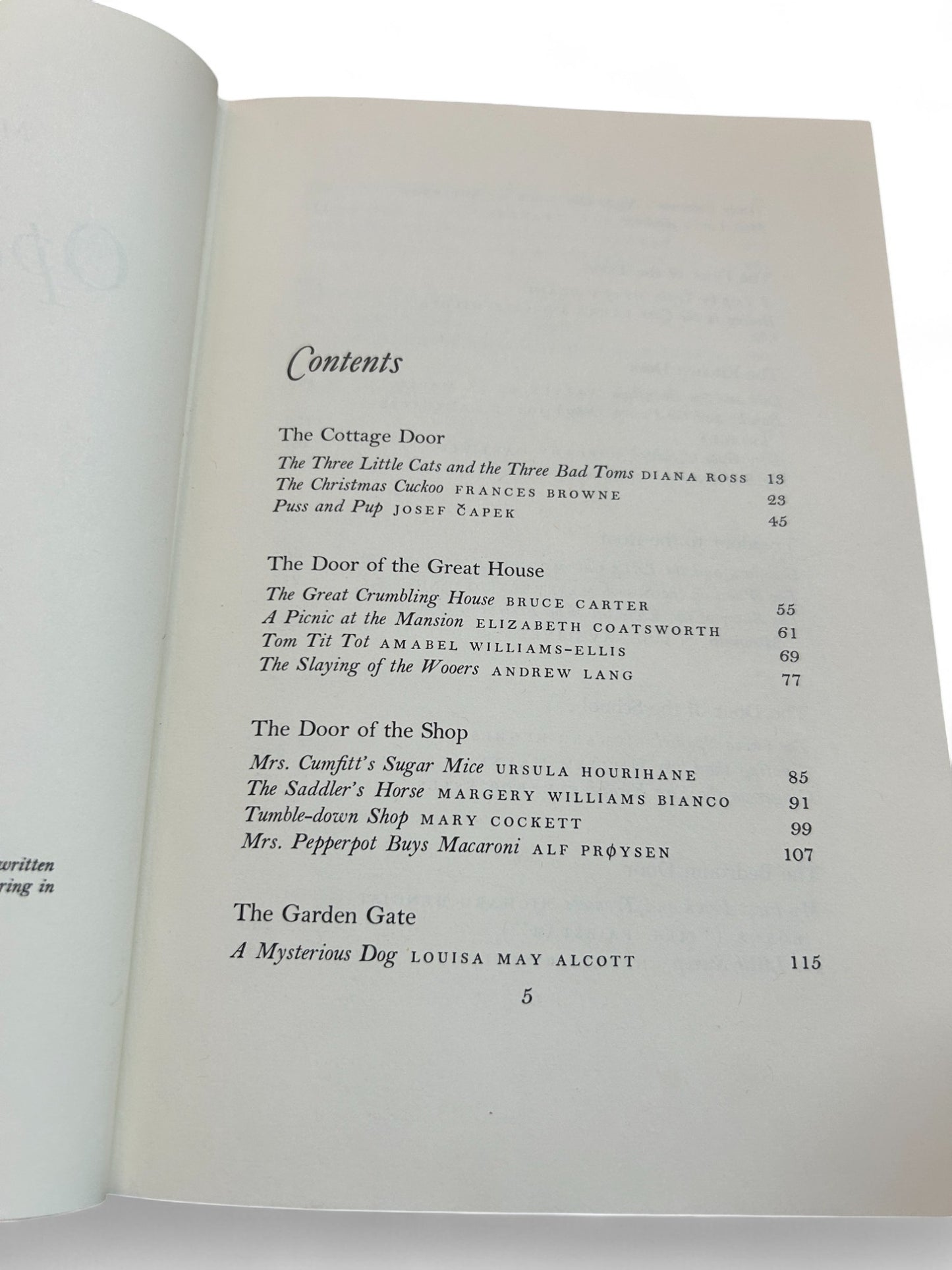 Vintage Book Open The Doors by Margery Fisher 