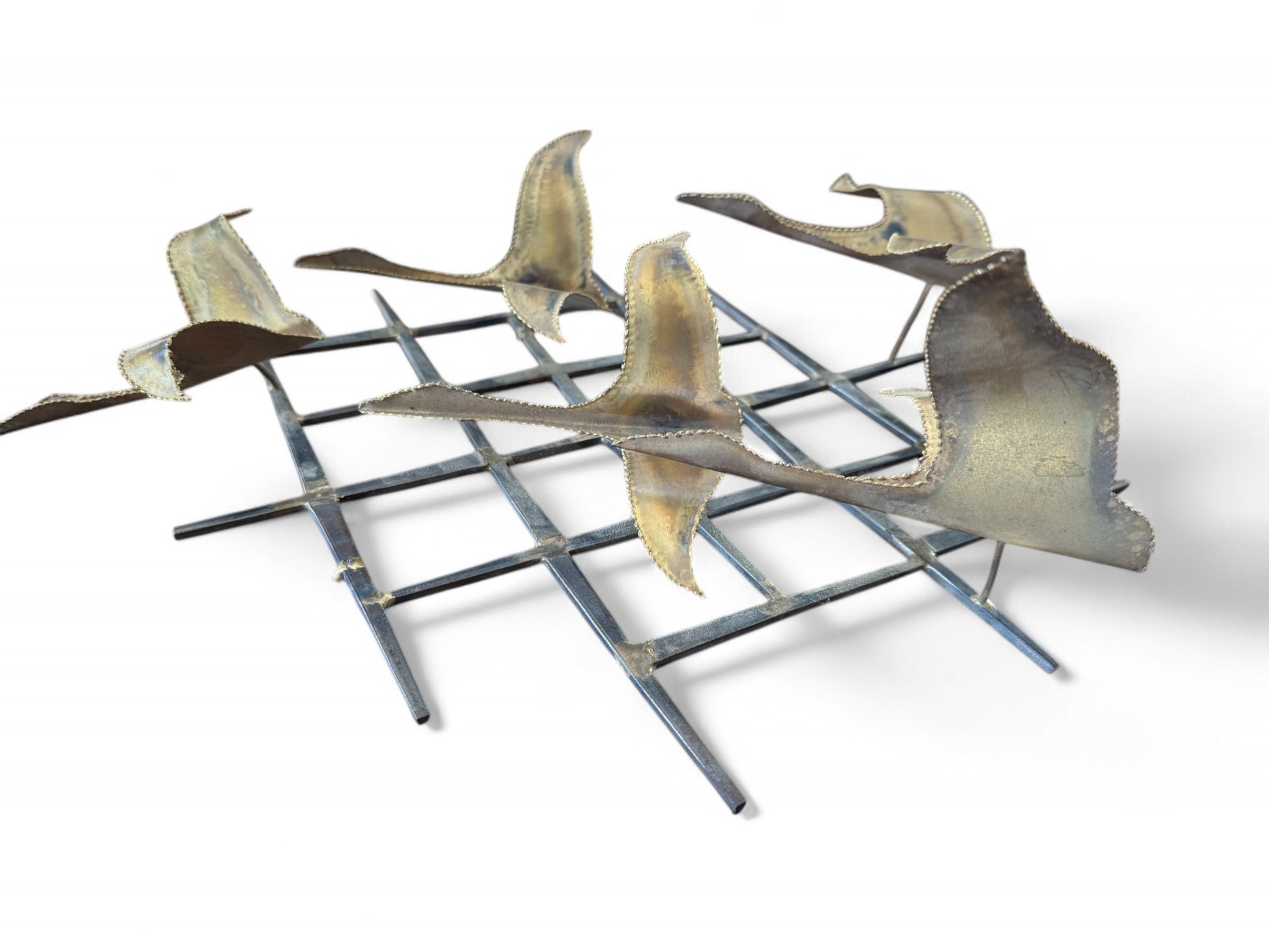 Vintage Brass 3D Wall Art