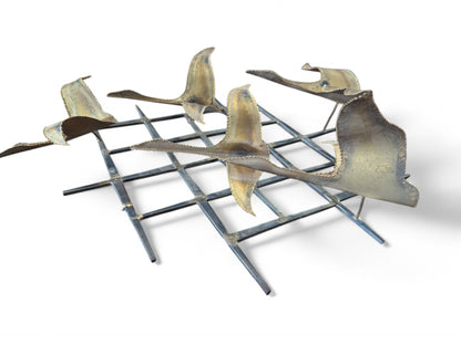 Vintage Brass 3D Wall Art