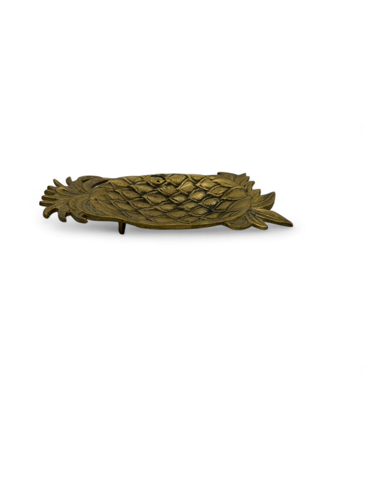 Vintage Brass Pineapple Trinket Dish