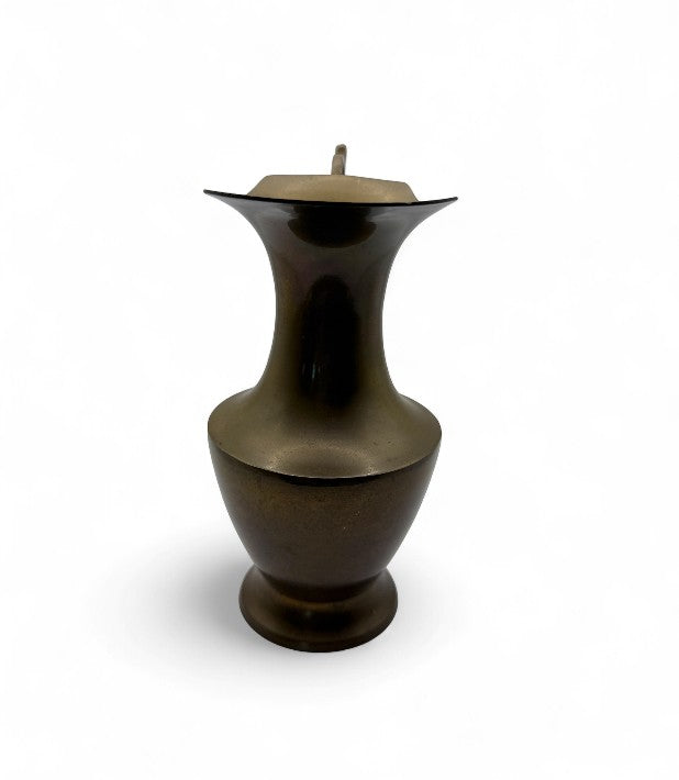 Vintage Brass Pitcher Vase From India