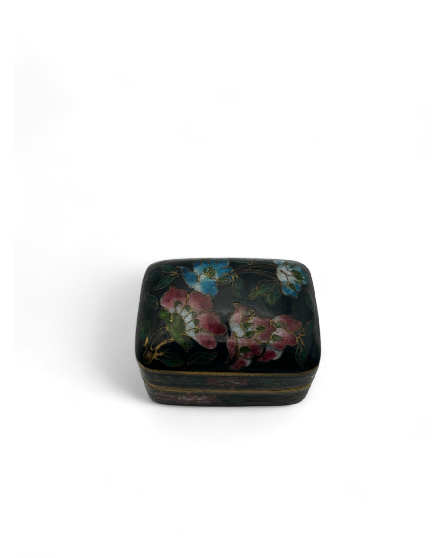 Japanese Cloisonne Trinket Box