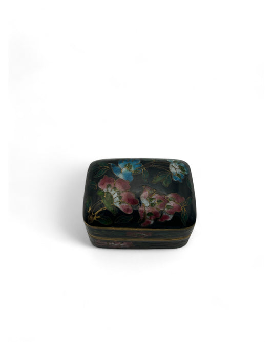 Japanese Cloisonne Trinket Box