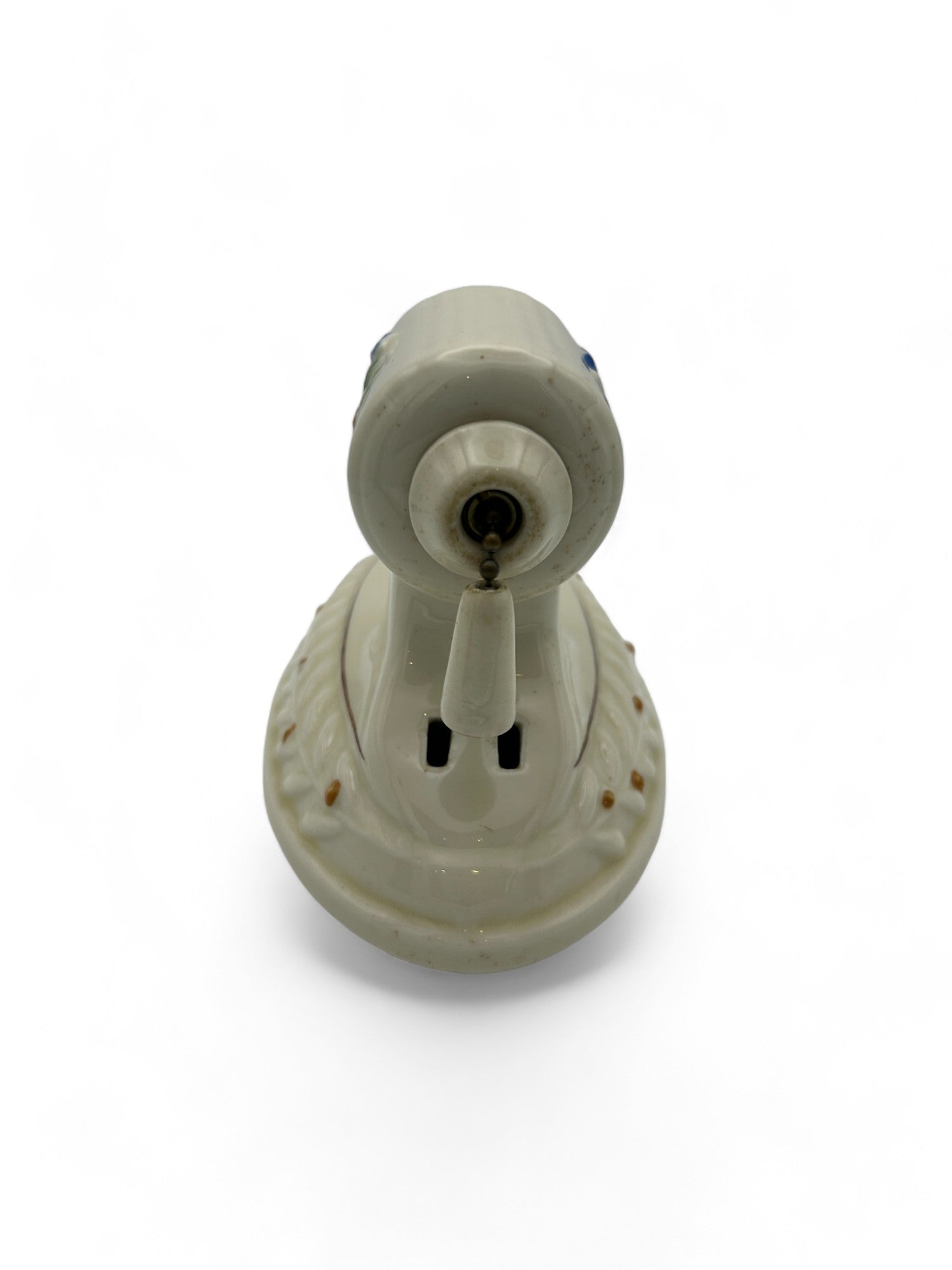 Vintage Floral Porcelain Wall Light Fixture