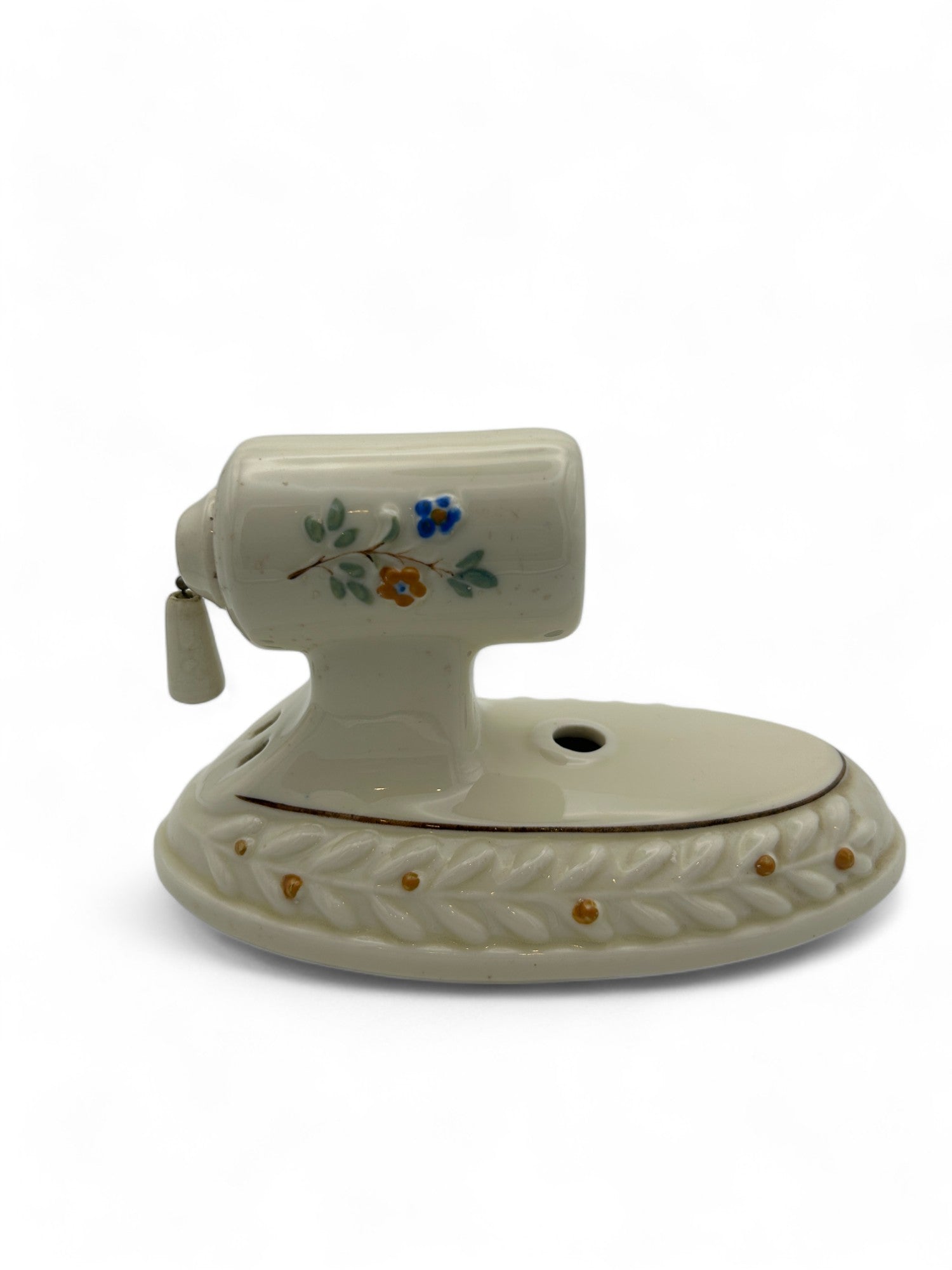 Floral Porcelain Wall Light Fixture