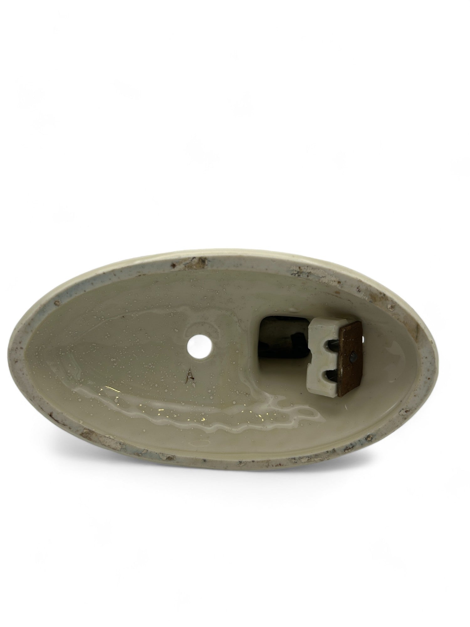 Vintage Floral Porcelain Wall Light Fixture