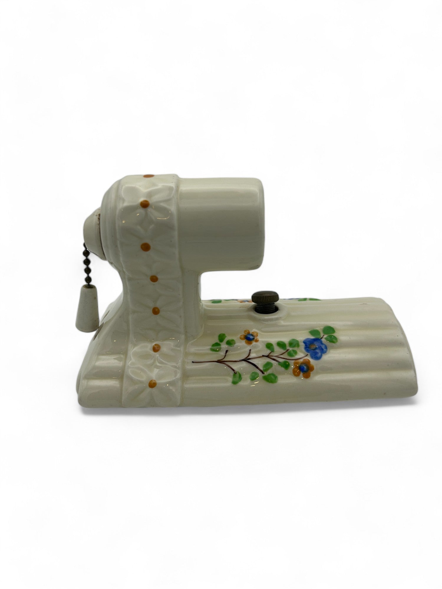 Vintage Floral Porcelain Wall Sconce Light Fixture