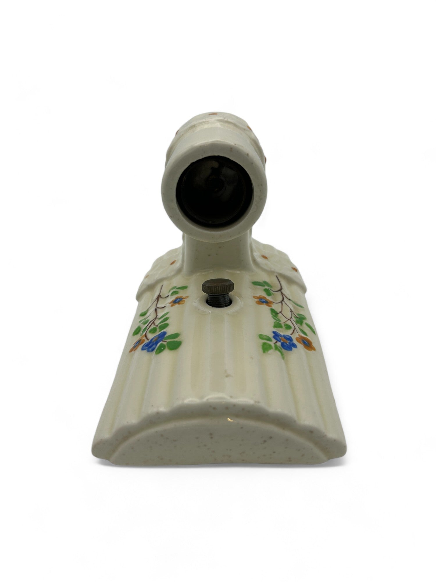 Vintage Floral Porcelain Wall Sconce Light Fixture