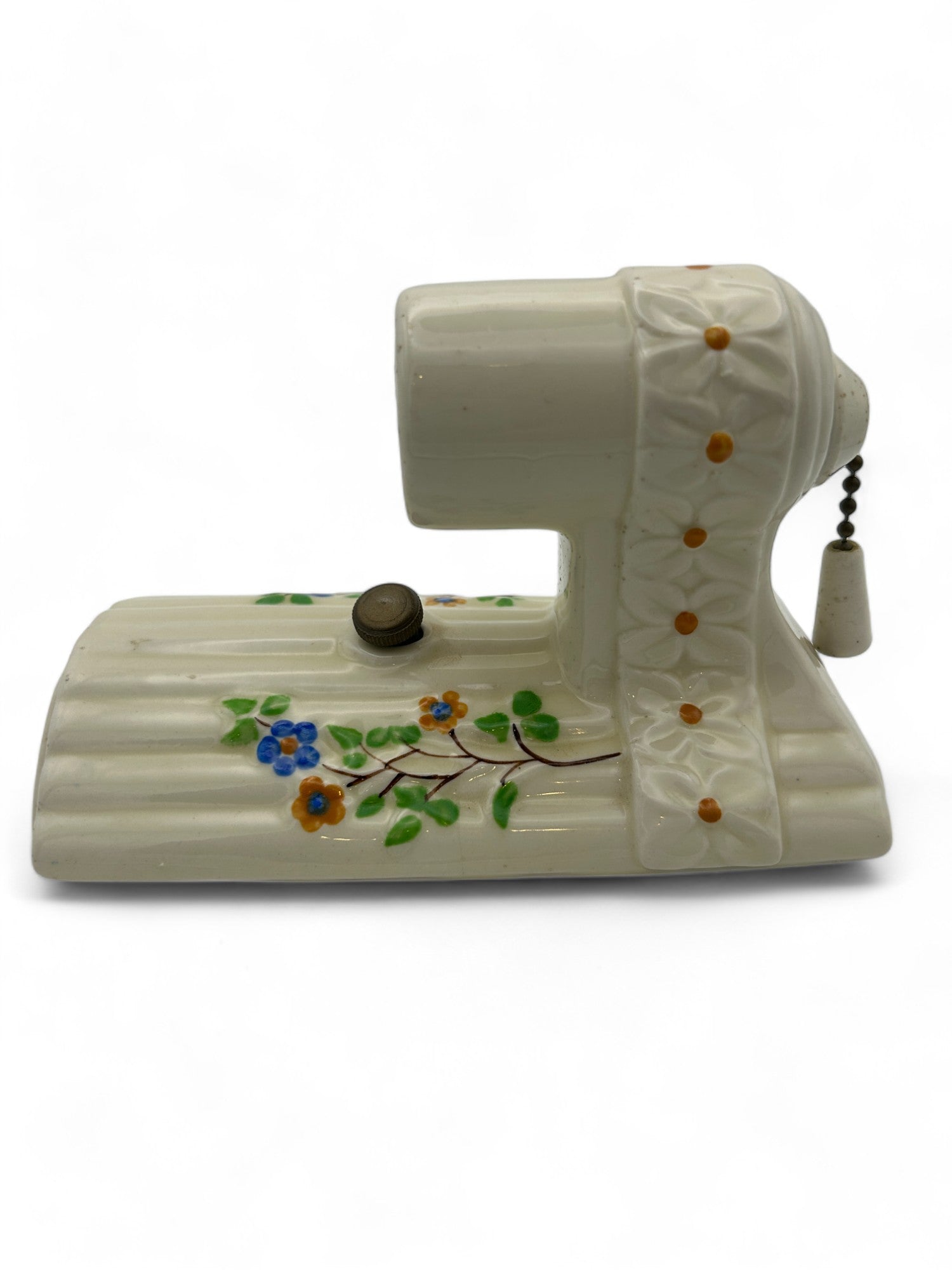 Floral Porcelain Wall Sconce Light Fixture