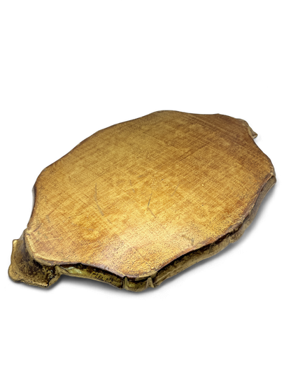 Vintage Florentine Gilt Wood Tray — Green, Gold & Red