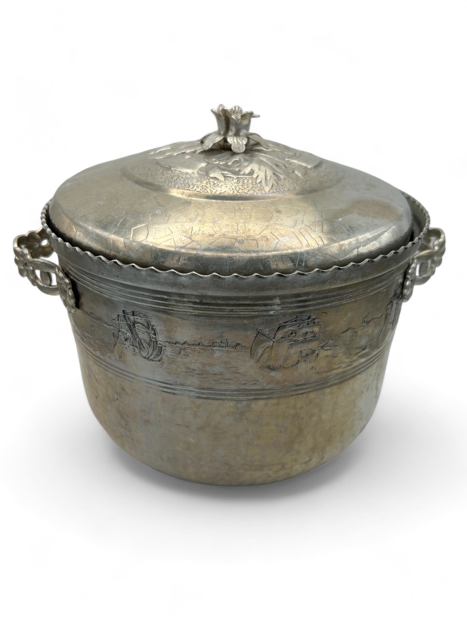 Vintage Forman Aluminum Ice Bucket.1
