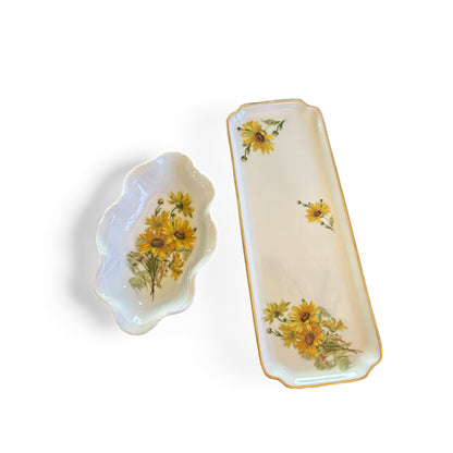  Tray and Oval Bowl