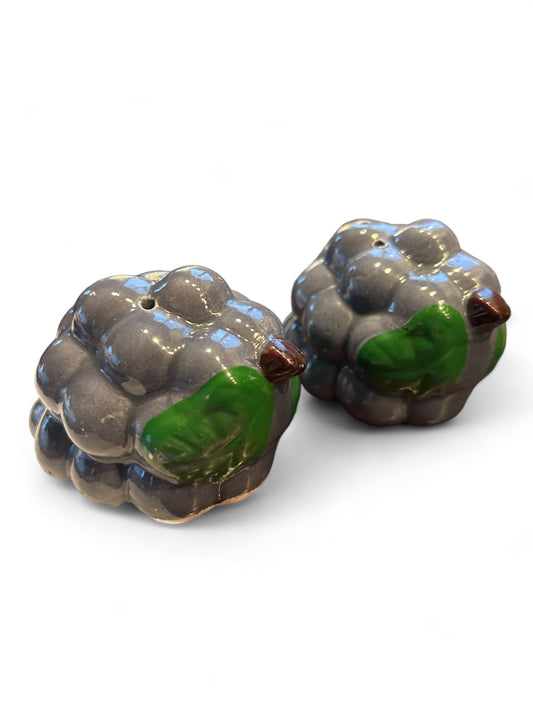 Vintage Grape Salt and Pepper Shakers