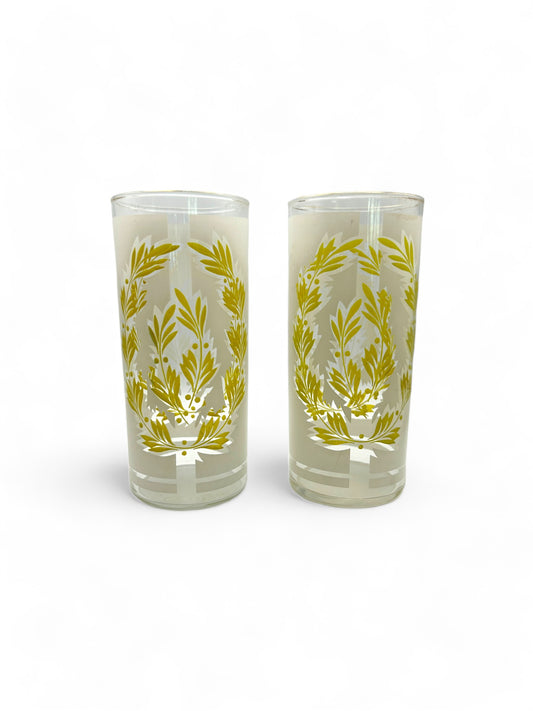 Vintage High ball Cock tail Glasses