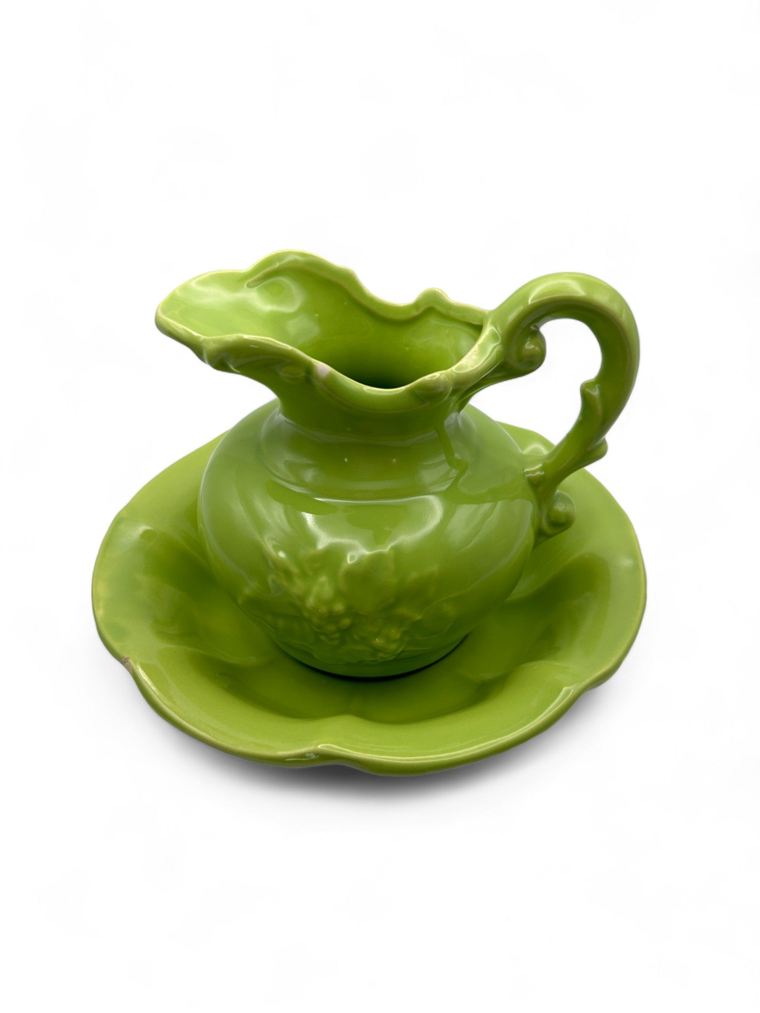Mc Coy Pottery Pitcher and Basin