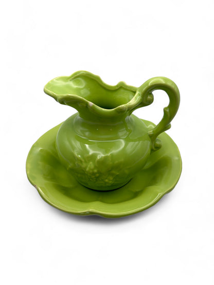 Mc Coy Pottery Pitcher and Basin