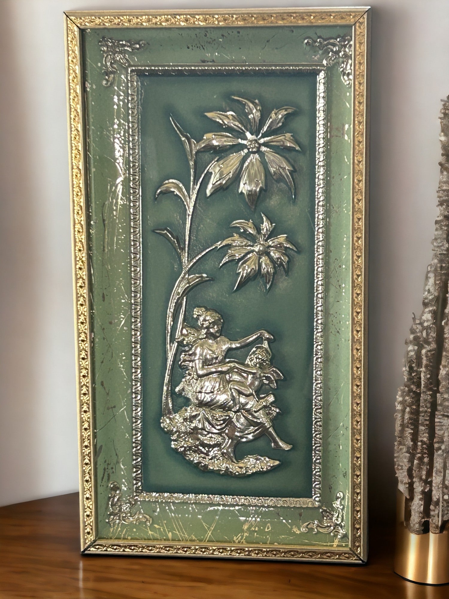 Vintage Metal Craft Four Seasons Winter